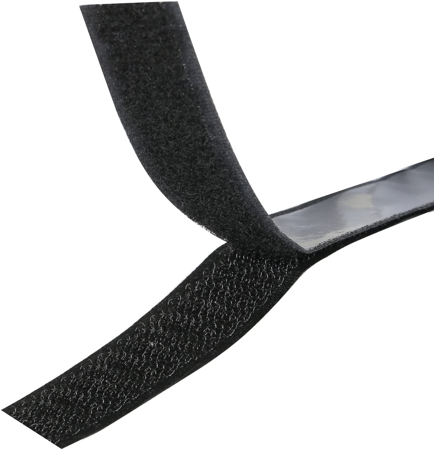 20mm Self Adhesive VELCRO® Brand Black Hook 25m Roll