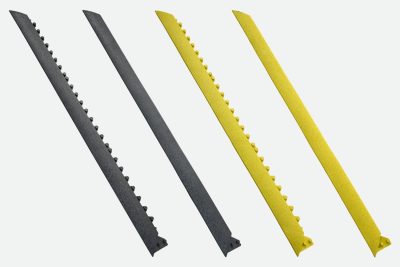 Cushion Link Bevel 92cm x 5.5cm Yellow Female-Nitrile used for Interlocking Gym Mat - Image 2