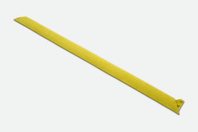 Cushion Link Bevel 92cm x 5.5cm Yellow Female-Nitrile used for Interlocking Gym Mat